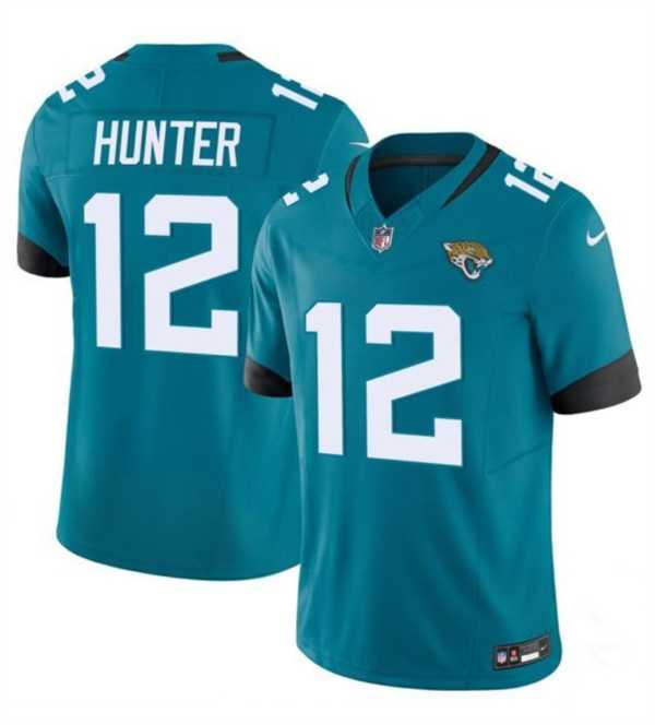 Men & Women & Youth Jacksonville Jaguars #12 Travis Hunter Teal 2025 Draft F.U.S.E. Vapor Untouchable Limited Stitched Jersey->detroit lions->NFL Jersey